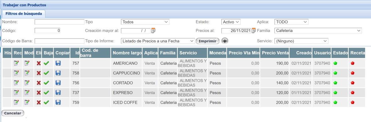 Crear un Nuevo Producto