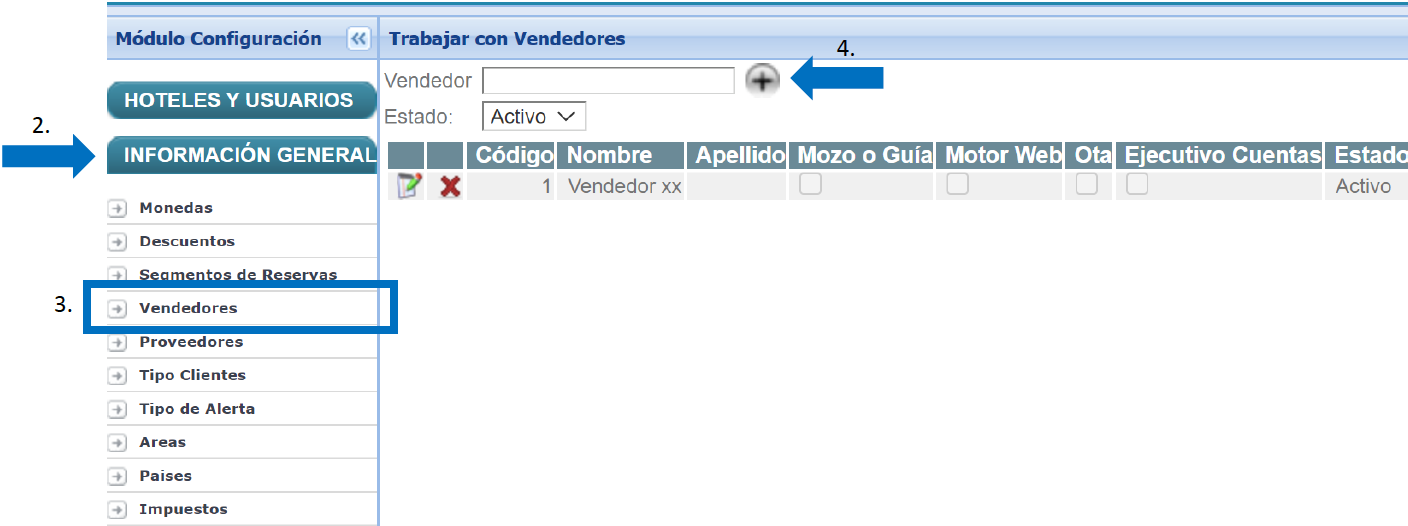 Creación de usuarios