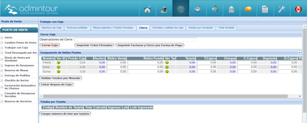 Instructivo de los puntos de venta